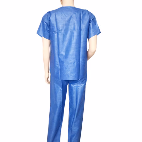 Hospital Surgical Disposable Scrub Suits Single Use