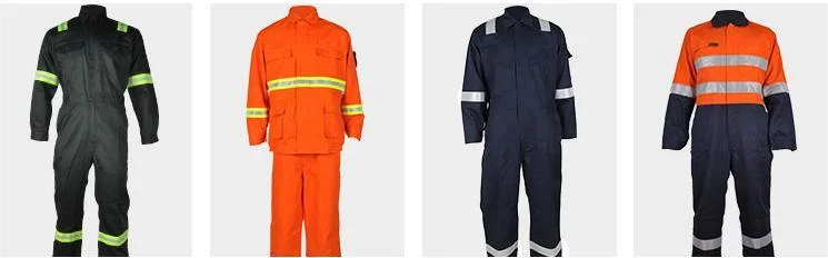 Professional Factory Direct Work Wear Workwear Reflective Safety Overall Coverall Working Uniform