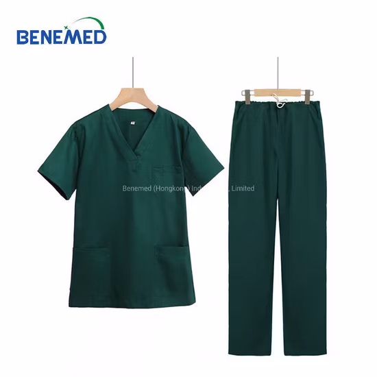 Custom Unisex Hospital Doctor Lab Nurse Medical Scrubs Uniforms