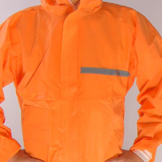 Type4/5/6 証明書付き化学作業服ホットセール使い捨てつなぎ服ウイルス病院保護スーツ保護フード衣服 Ce & FDA