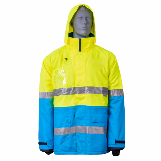 安全作業服 Eniso20471 Hi Vis パーカー ジャケット 反射ウィンター パーカー